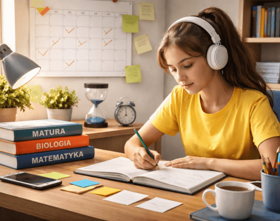 Matura bez stresu – jak zaplanować naukę?
