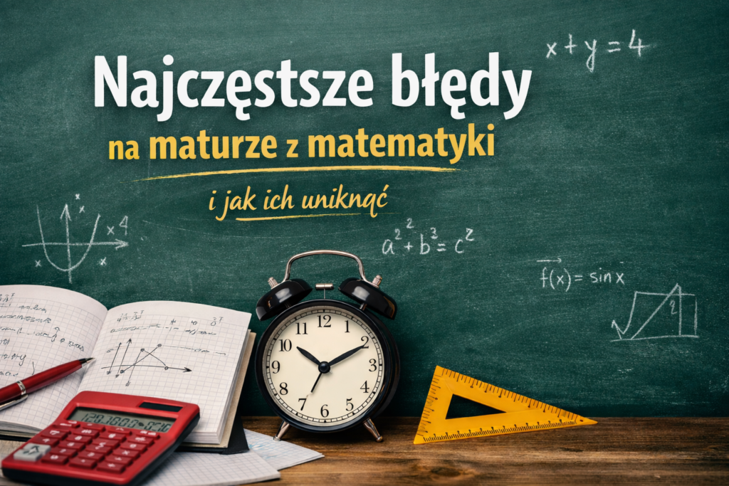 Najczęstsze błędy na maturze z matematyki i jak ich uniknąć